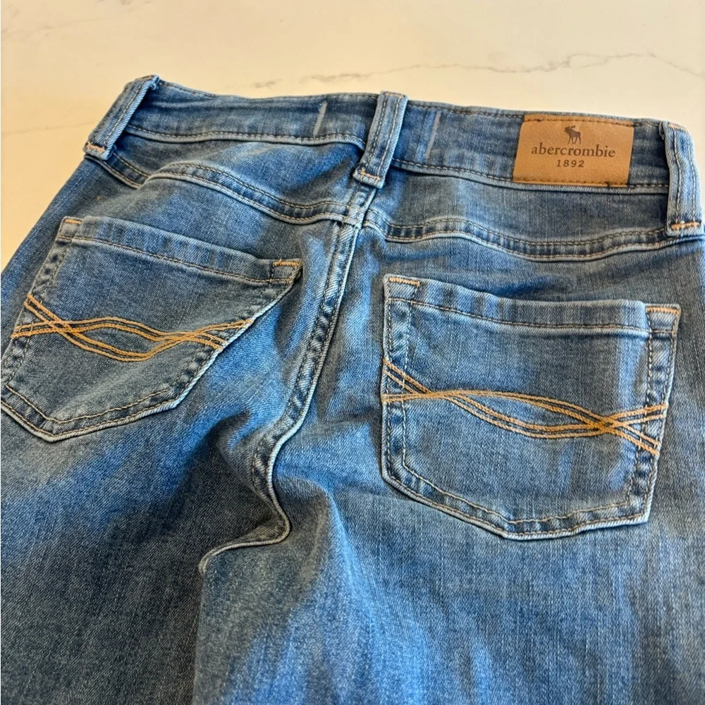 Abercrombie Kids Two-Tone Blue Jeans